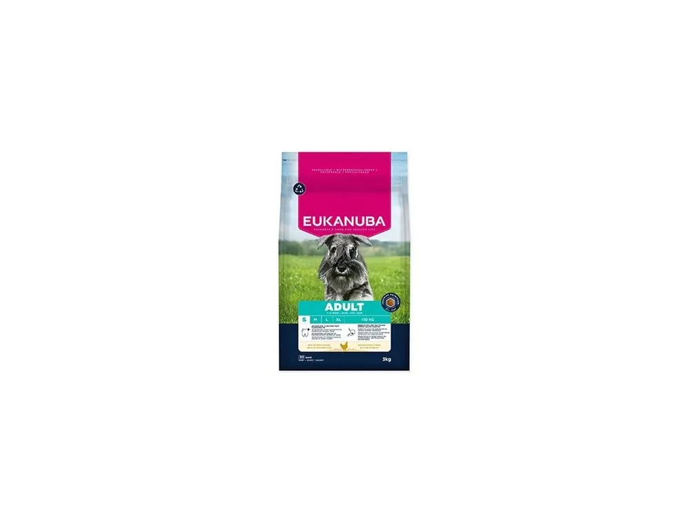 Eukanuba Dog Adult Small rich in fresh Chicken 3kg Hit Sezóny