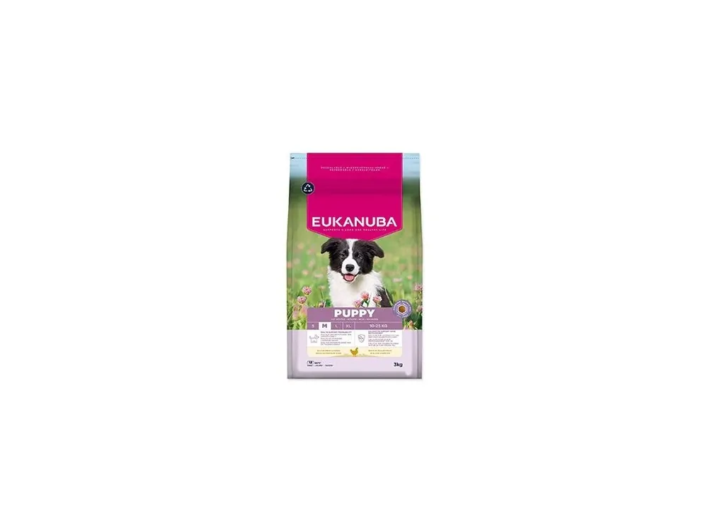 Aktuální Eukanuba Dog Puppy Medium rich in fresh Chicken 3kg
