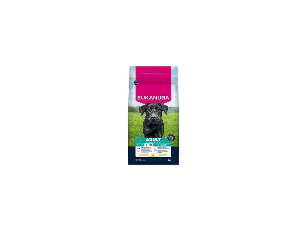 Dokud Zásoby Vydrží Eukanuba Dog Adult Large rich in fresh Chicken 3kg