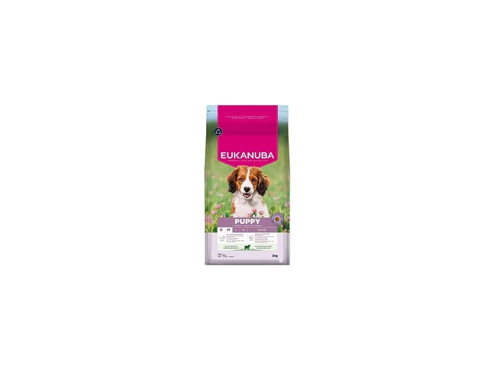 Cenový Hit Eukanuba Dog Puppy Small&Medium rich in Lamb 3kg