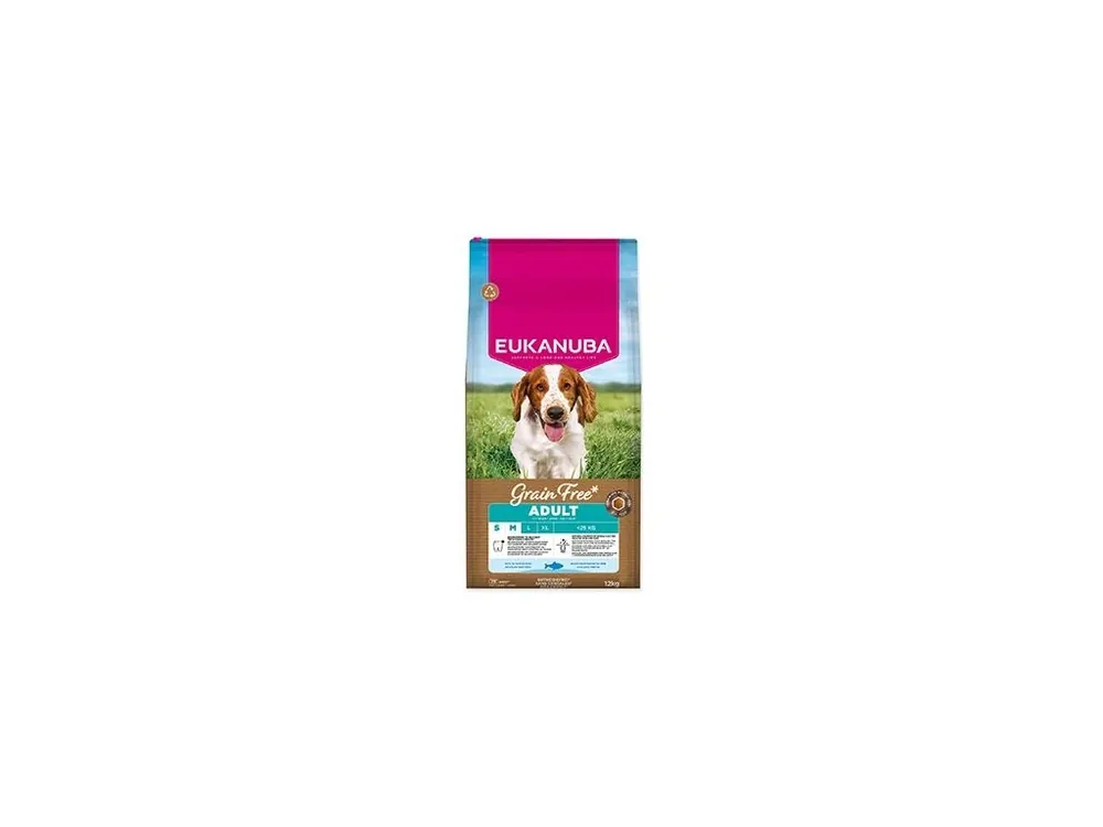 Eukanuba Dog GF Adult Small&Medium rich in Oc.Fish12kg Objednat Nyní