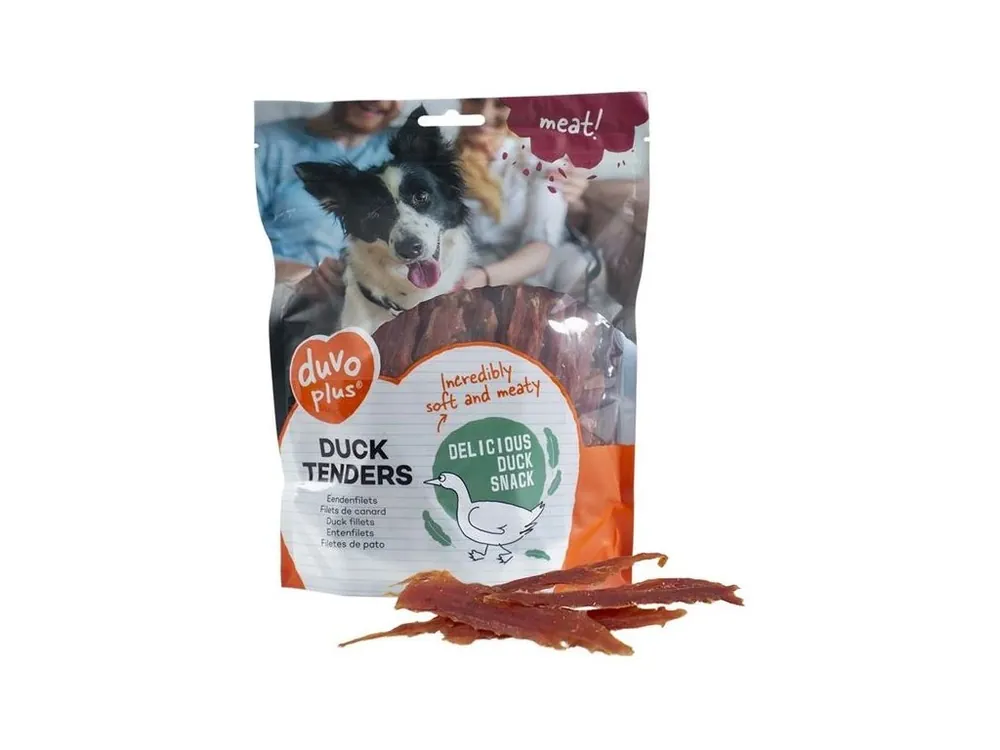 Zlevněný Duvo+ dog Meat! Duck tenders 400 g