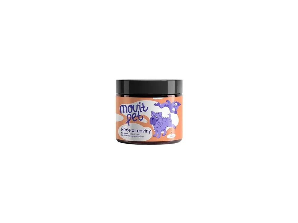 Odeslání Ihned MOVit PET Péče o ledviny, s příchutí masa 100tbl