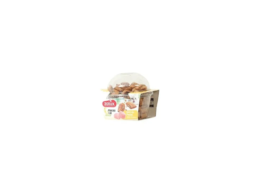 Pochoutka kočka CRUNCHY Kuře 80g Zolux Časově Omezené