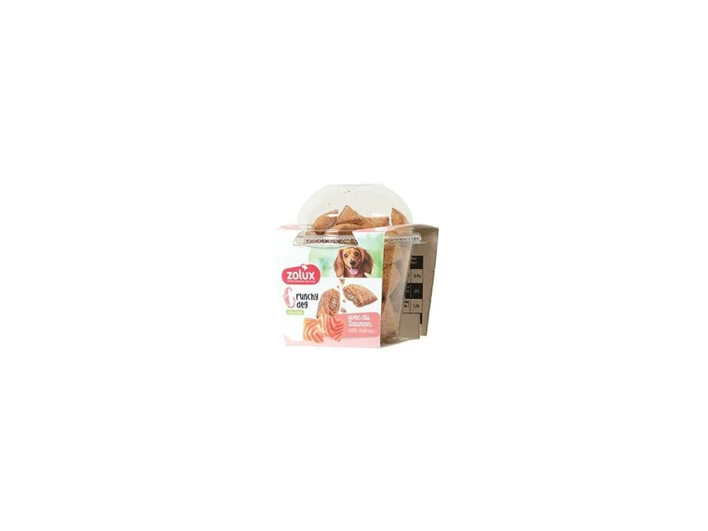 Rychlé Dodání Pochoutka pes CRUNCHY Losos 75g Zolux