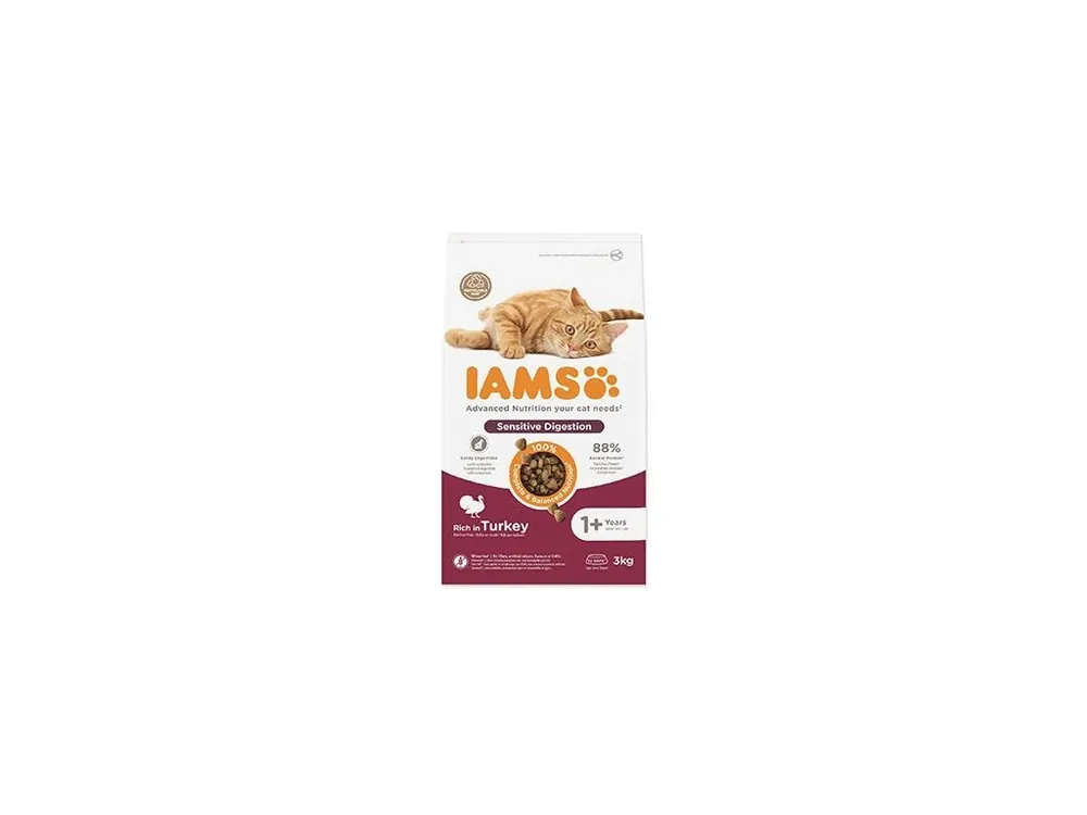 Výprodej Iams Cat Adult Turkey 3kg