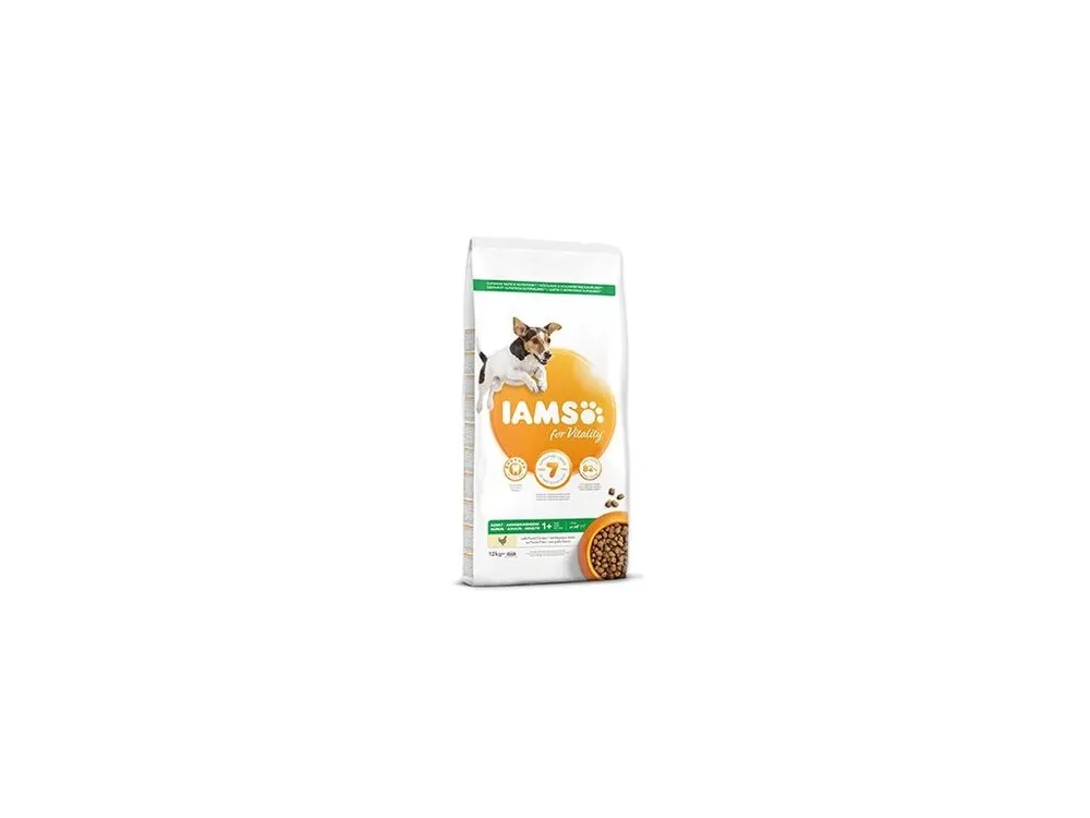 Iams Dog Adult Small&Medium Chicken 12kg Nejlepší Cena