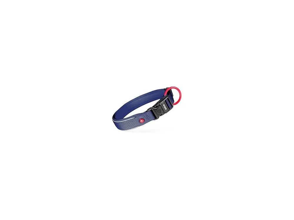 Obojek pes PREMIUM nylon 25mm/45-50cm tm.modrá Zolux Bezpečná Platba