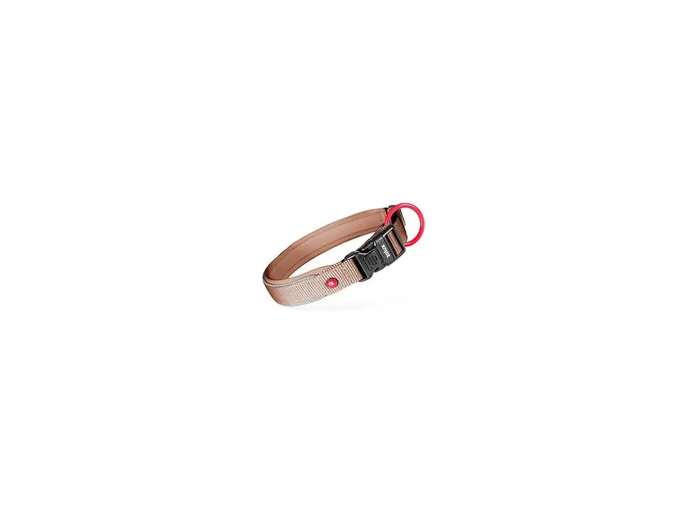 Obojek pes PREMIUM nylon 25mm/45-50cm moka Zolux Sezónní Sleva