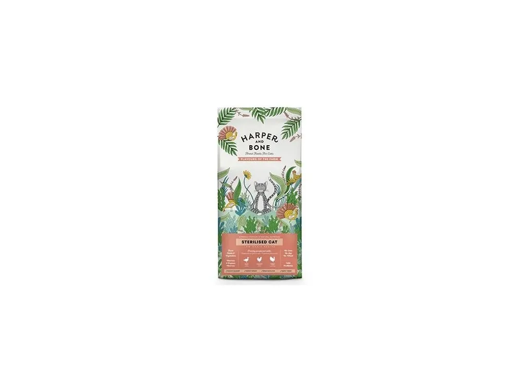 H&B Cat Adult Sterilised Flavours Farm 2kg Novinka