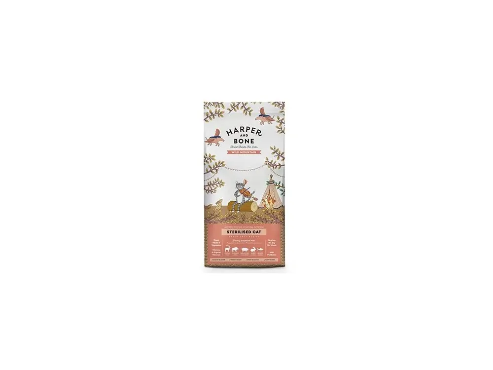 Výhodná Nabídka H&B Cat Adult Sterilised Wild Mountain 5kg