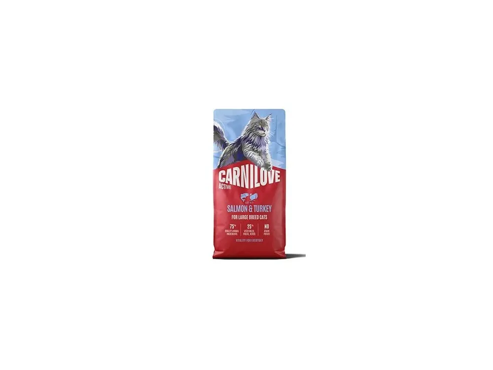 Carnilove Cat Active Dry Salmon&Turkey Adult LB 6kg Aktuální