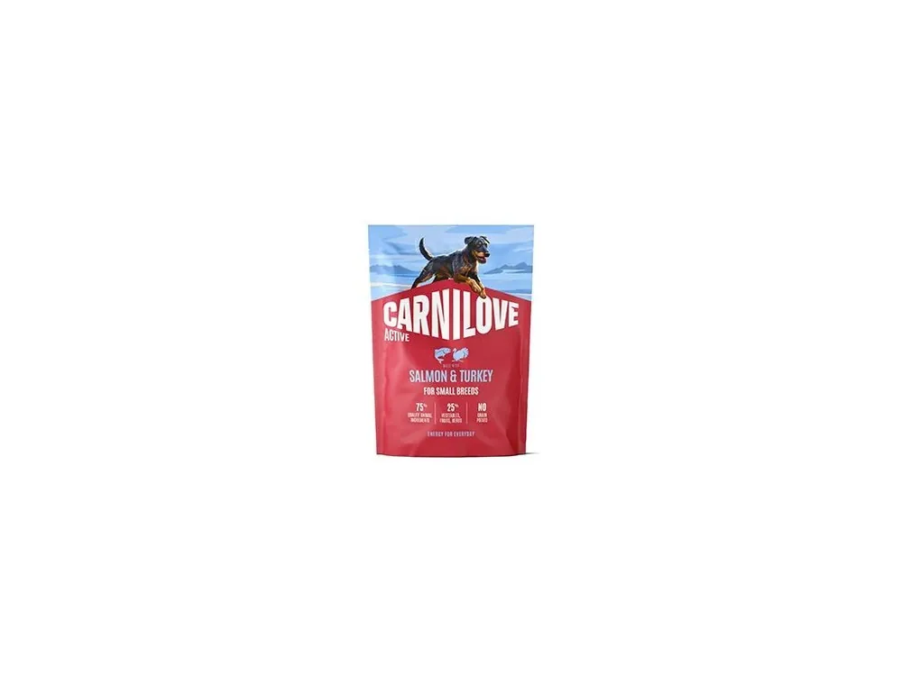 Carnilove Dog Active Dry Salmon&Turkey Adult SB 1,5kg Sezónní Sleva
