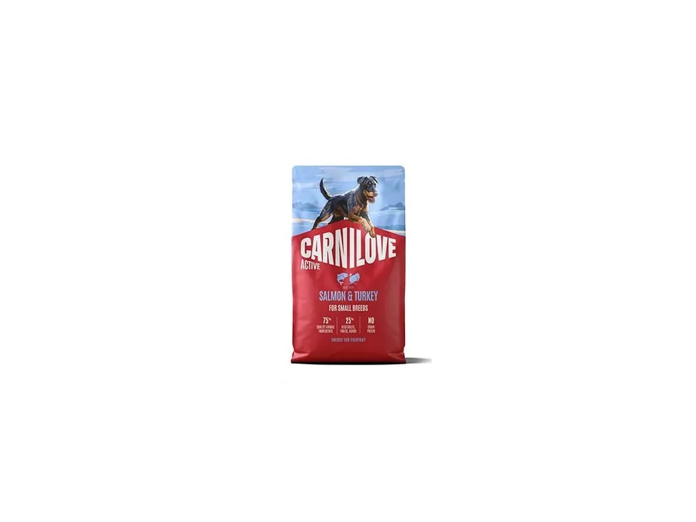 Cenový Hit Carnilove Dog Active Dry Salmon&Turkey Adult SB 4kg