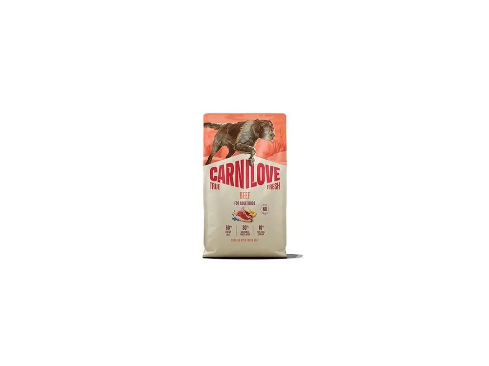 Nejprodávanější Carnilove Dog True Fresh Dry Beef Adult AllBreeds 4kg