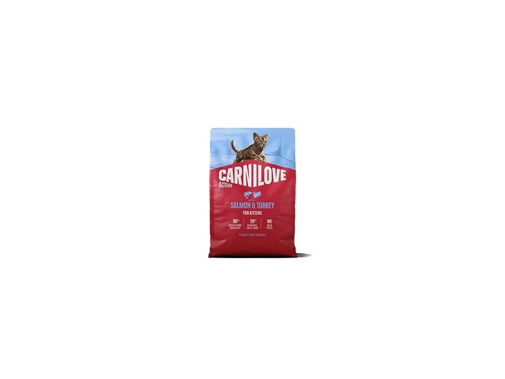 Carnilove Cat Active Dry Salmon&Turkey Kittens 2kg Bezpečná Platba