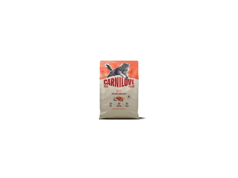 Carnilove Cat True Fresh Dry Beef Adult LB 2kg Speciální Cena