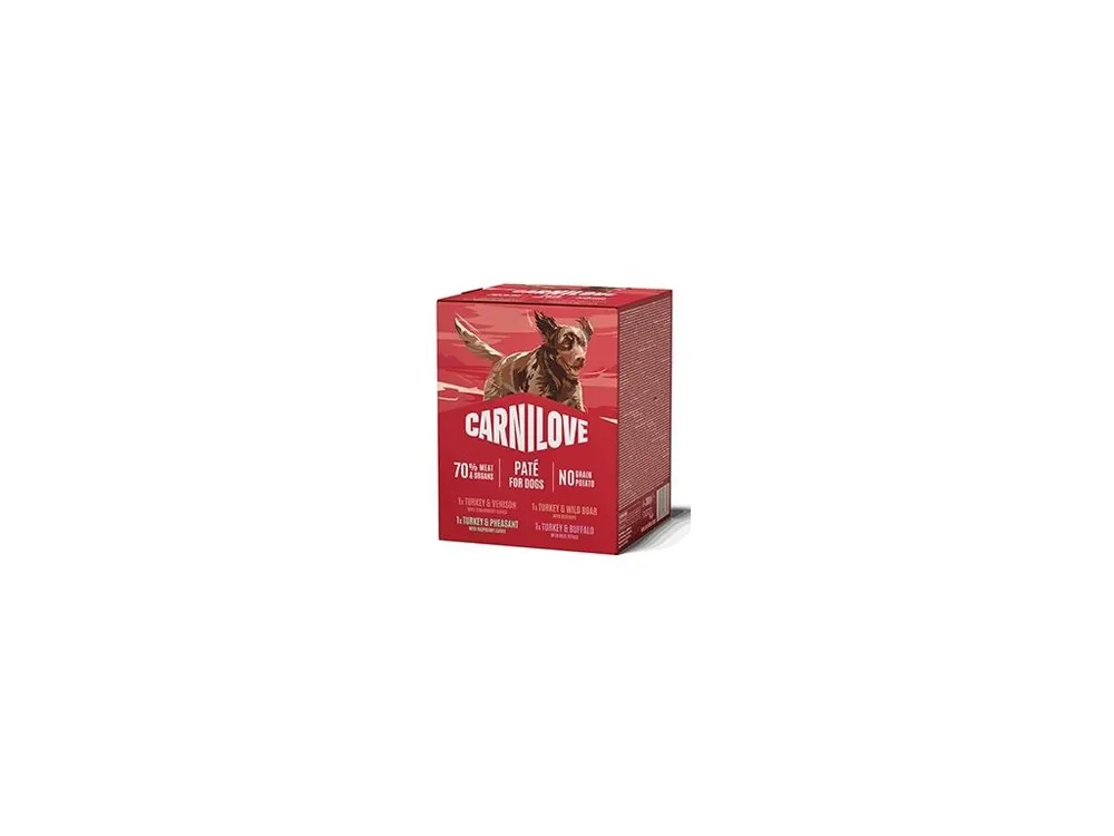 Carnilove Dog Pouch Paté Multipack 4x300g Dokud Zásoby Vydrží