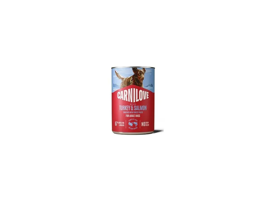 Výhodná Nabídka Carnilove Dog Can paté Turkey&Salmon 400g