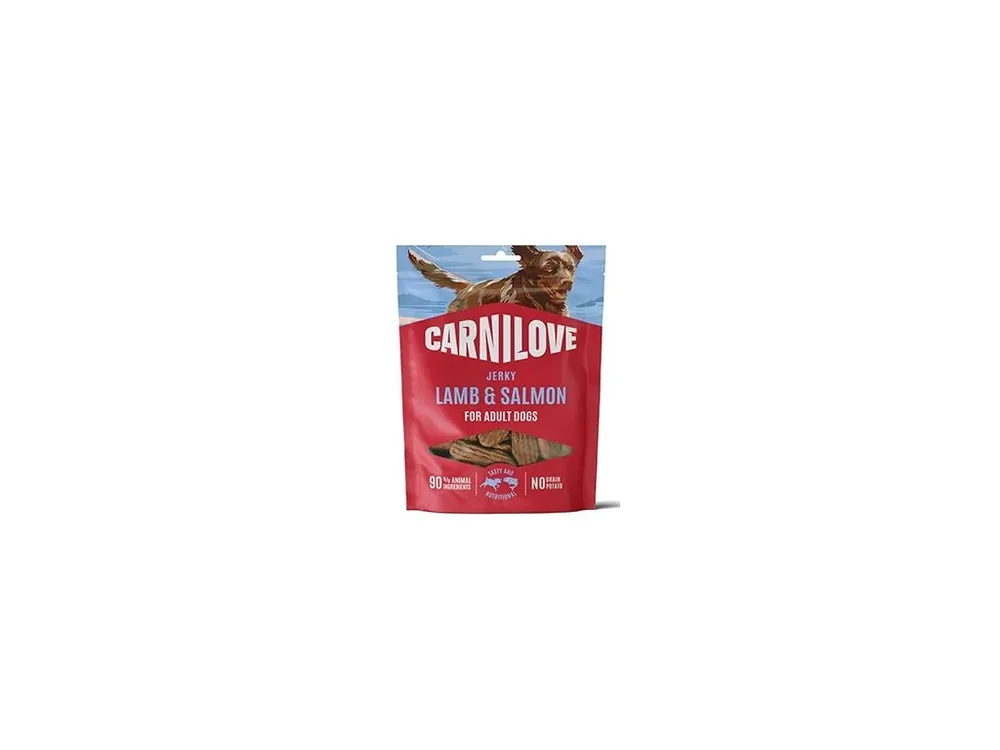 Horká Nabídka Carnilove Dog Jerky Lamb&Salmon 100g