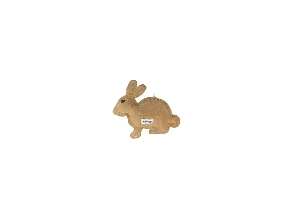 Hračka pes animALL Králík kůže, natural 20x20cm Cenově Výhodný