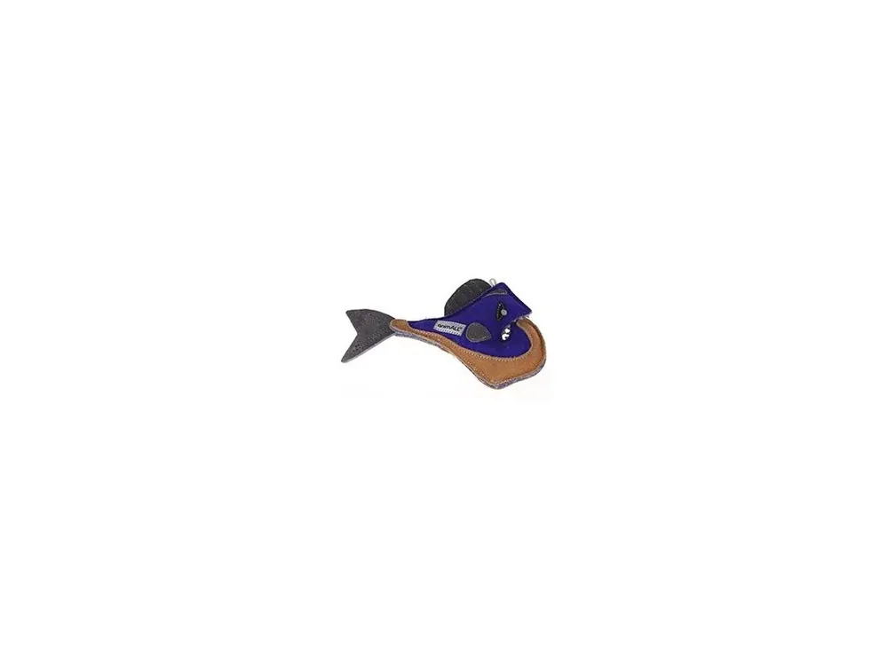 Hračka pes animALL Piraňa kůže, barevná 23x16,5cm Dokud Zásoby Vydrží