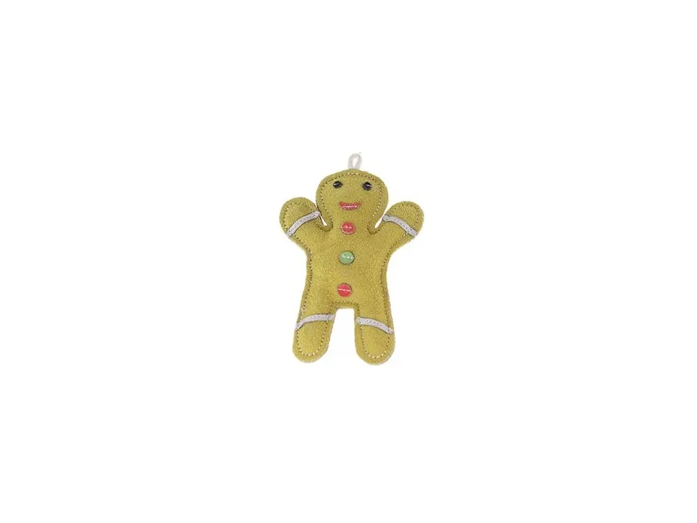 Hračka pes animALL Perníček kůže, barevný 16x11cm Nejlepší Cena