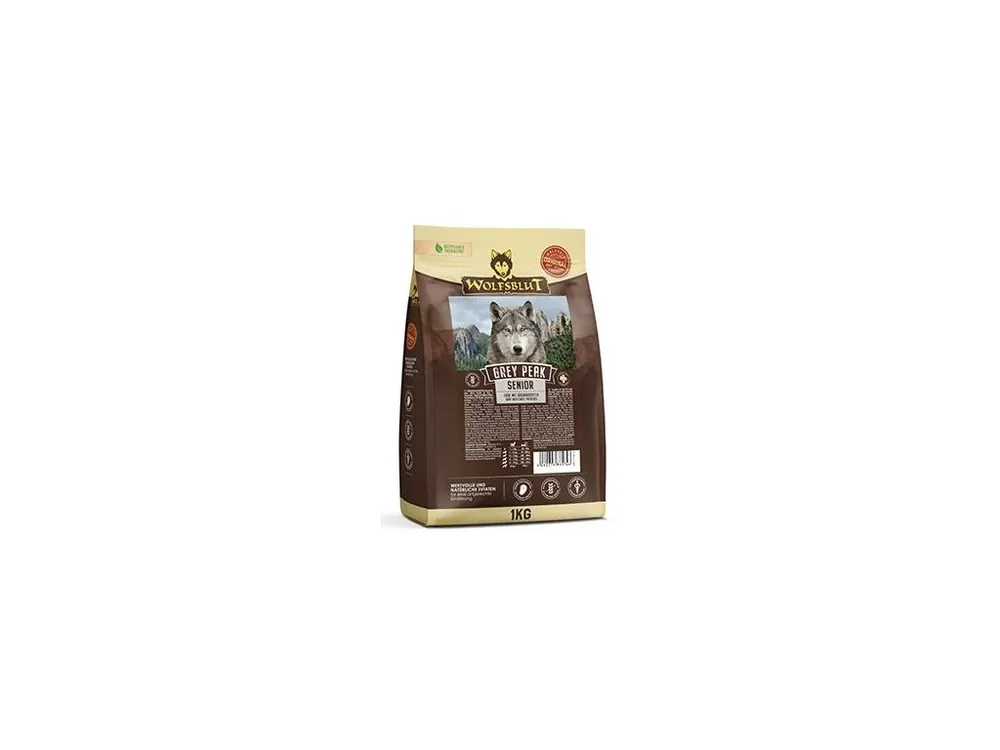 Wolfsblut Dog Senior Grey Peak 1kg Finální Výprodej