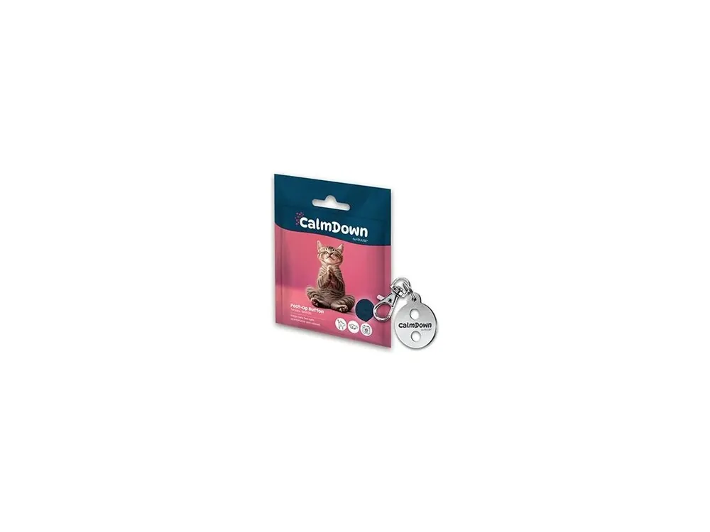 CalmDown Cat Tag Kit kovový přívěsek+1knoflík KRUUSE Kup Teď
