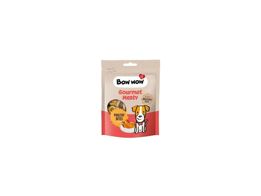 Sleva Bow wow poch. Drůbeží masíčka 60g