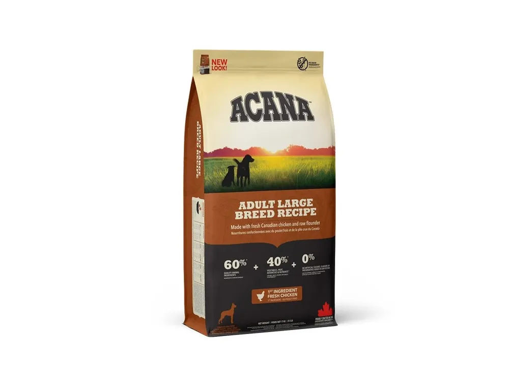 Acana Heritage Adult Large Breed Recipe 17kg Víkendová Akce