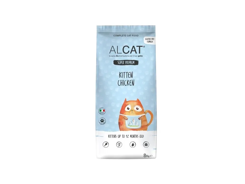 Alcat Kitten granule - Kuřecí maso 8 kg Nejlepší Volba
