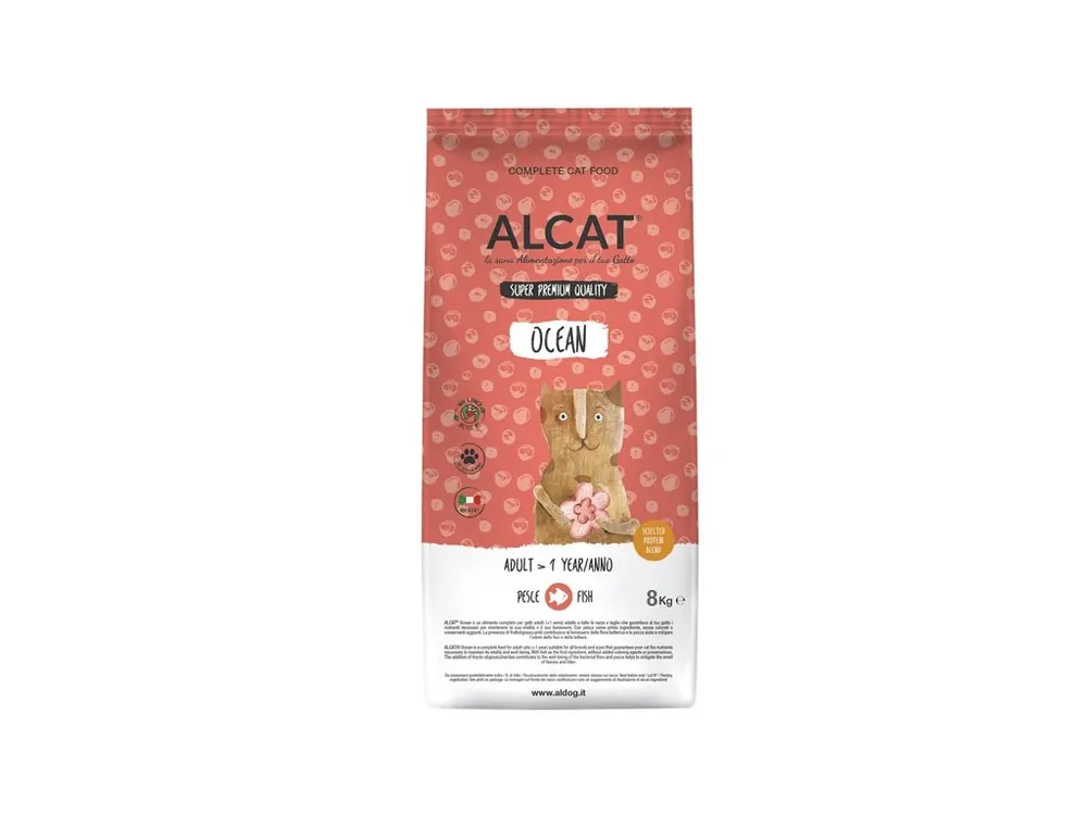 Omezená Nabídka Alcat Ocean Adult granule - Losos 8 kg