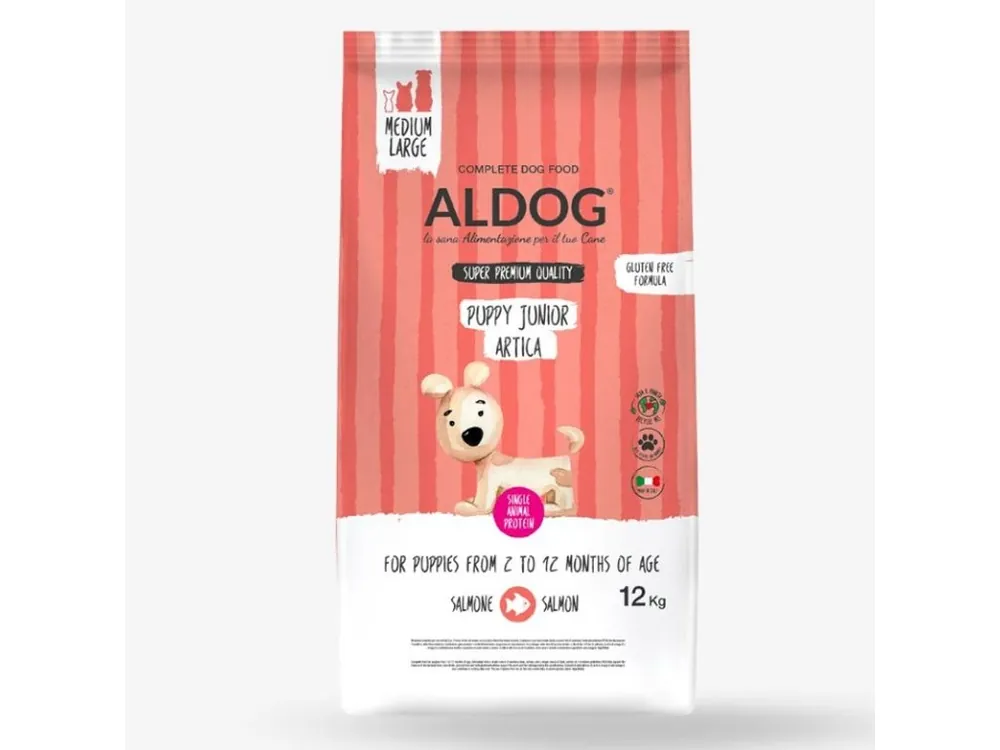 Aldog Puppy&Junior Medium&Large - Artica 12kg Akční Cena