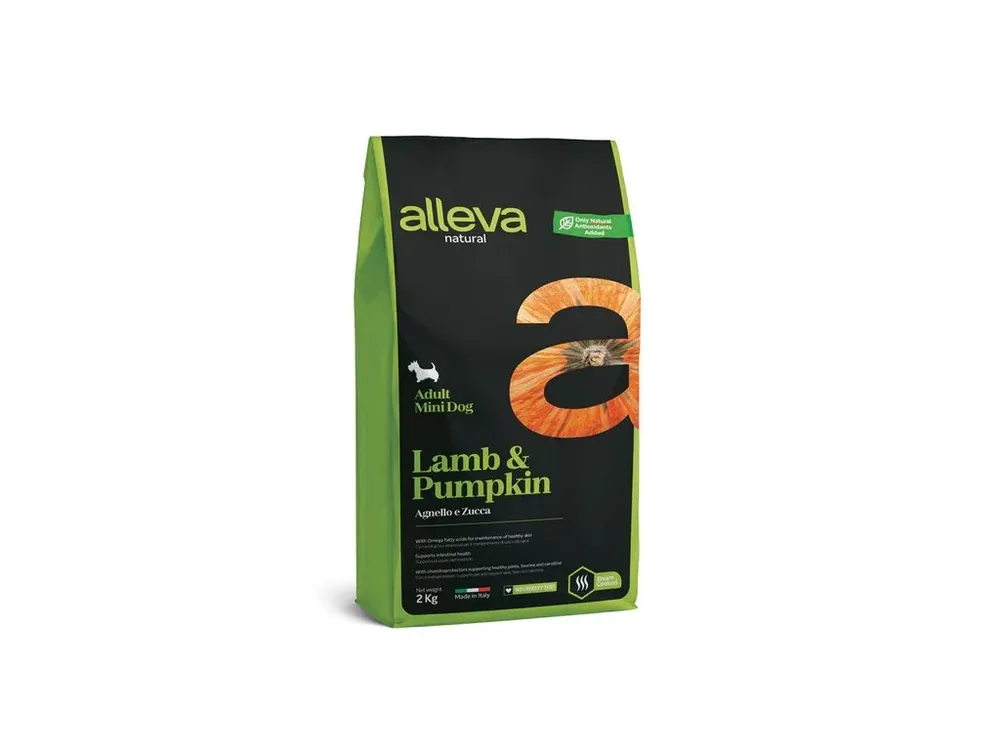Kup Teď Alleva Natural Dog Adult Mini Lamb & Pumpkin 2 kg
