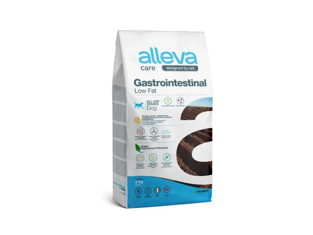 Alleva VET CARE Dog Adult ALS Gastrointestinal Low Fat 2kg Aktuální