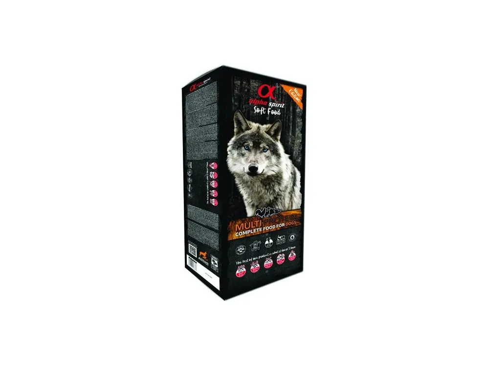 Alpha Spirit Complete Soft Dog Food - Multiprotein 9 kg Top Prodej