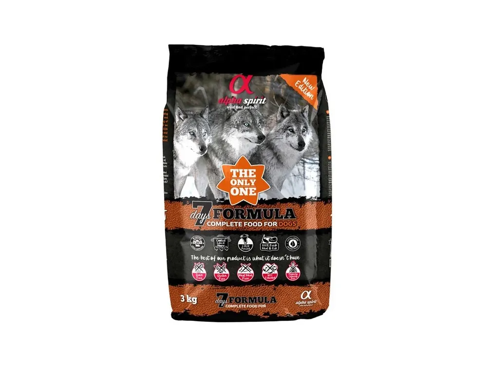 Alpha Spirit The Only One - 7 Days Formula 3kg Akce