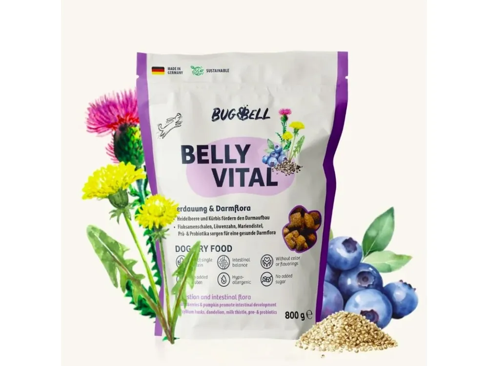 Top Prodej Animonda BugBell Dog Food - Belly Vital 800g + 60g snack BugBell zdarma