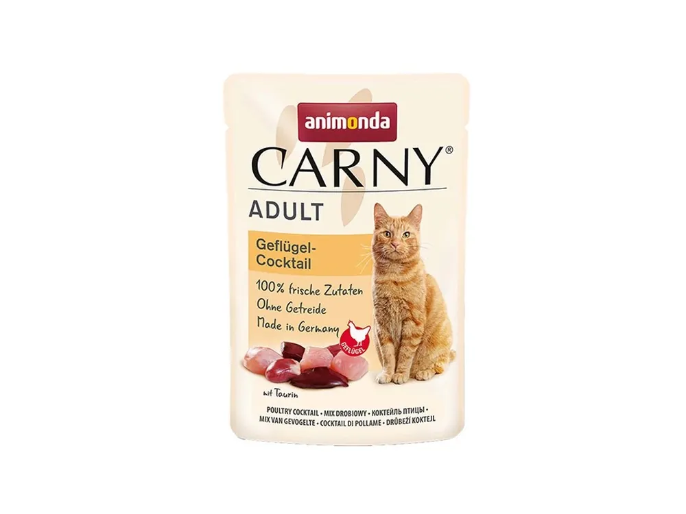 Ověřený Animonda Carny Adult - Drůbeží koktejl 85 g