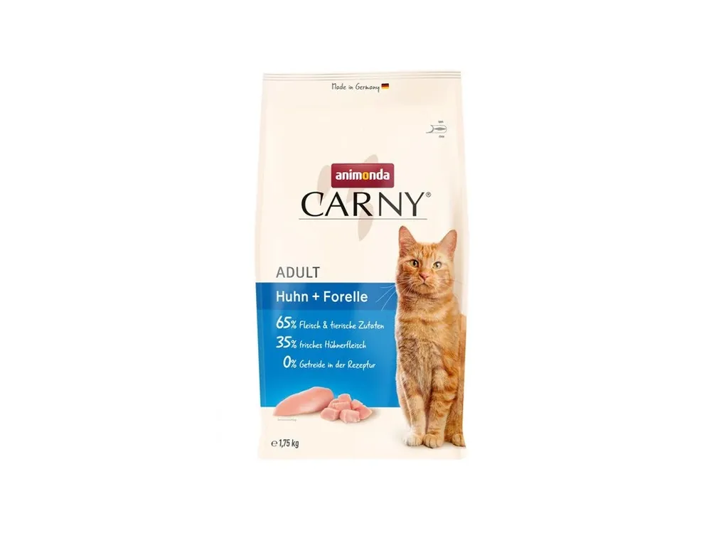 Animonda Carny Adult Grain Free - Kuře + Pstruh 1,75 kg Ihned K Objednání
