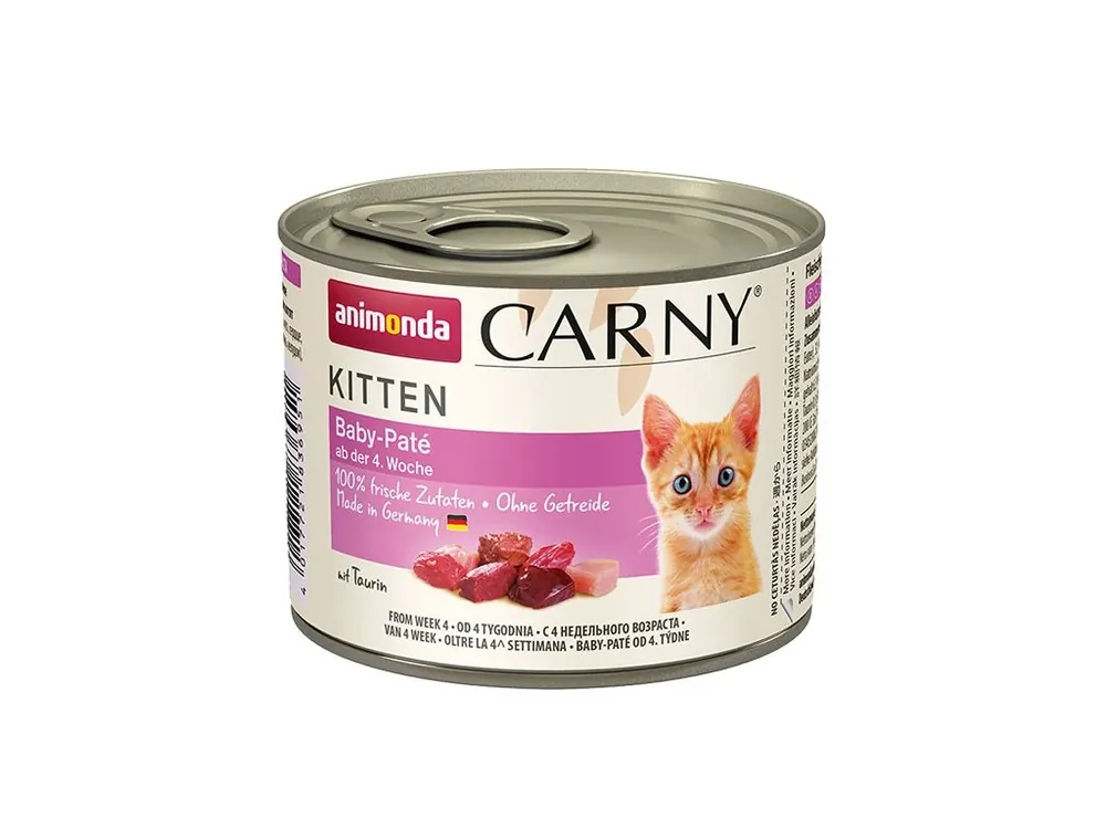 Animonda Carny Kitten - Baby Paté 200g Víkendová Akce