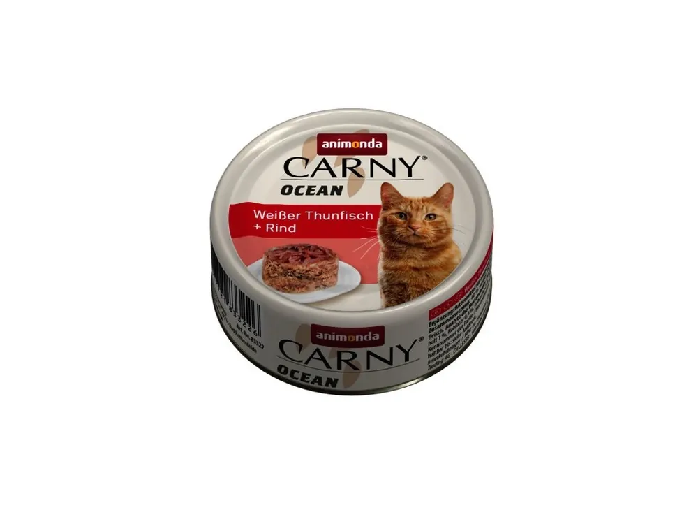 Animonda Carny Ocean Bílý tuňák a hovězí 80g Expresní Doručení