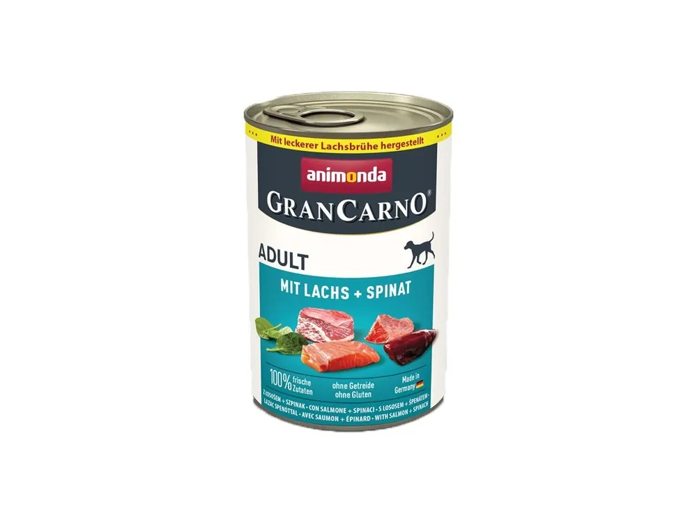 Koupit Online Animonda GranCarno Adult - Losos se špenátem 400g