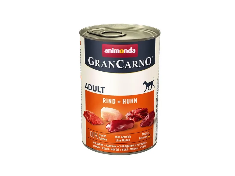 Speciální Cena Animonda GranCarno Original Adult - Hovězí a kuře 400g