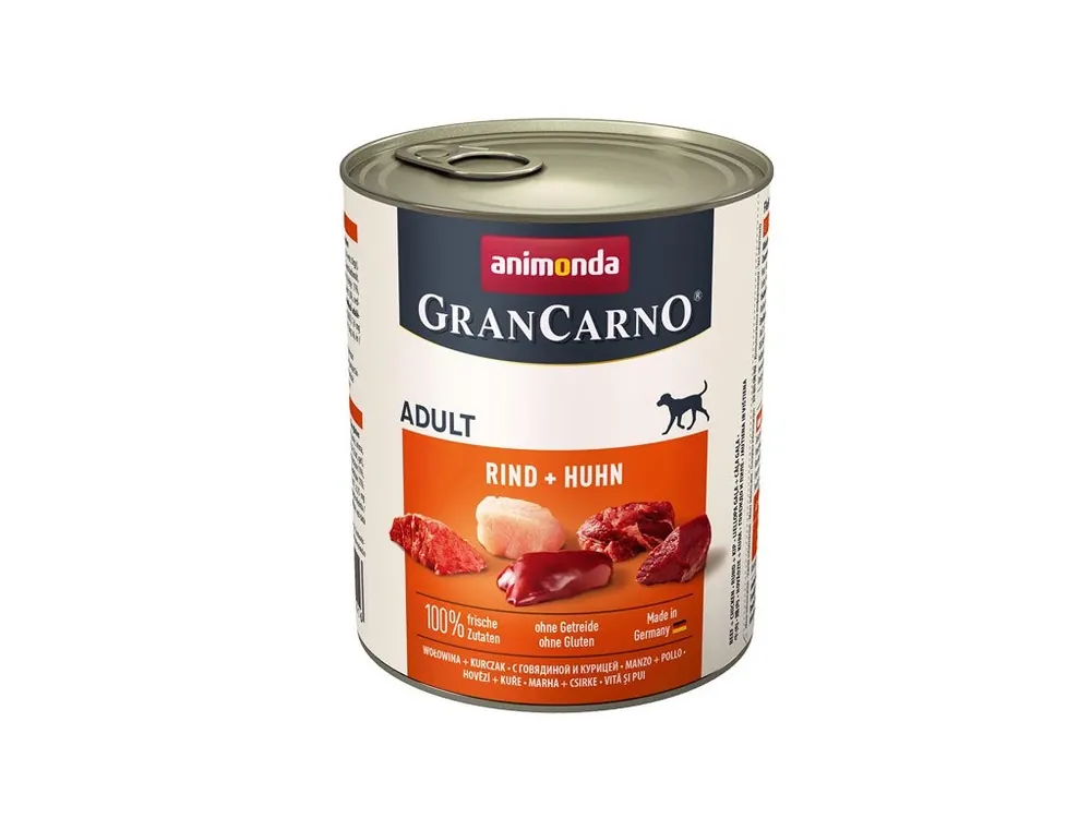 Akční Cena Animonda GranCarno Original Adult - Hovězí a kuře 800g
