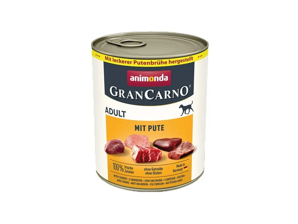 Nejprodávanější Animonda GranCarno Original Adult - s krůtím 800 g