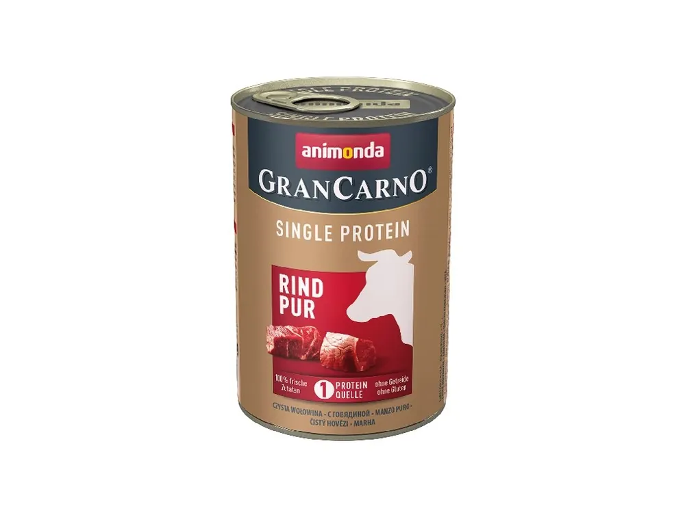 Animonda GranCarno Single Protein Supreme - Hovězí čisté 400g Přímo Od Výrobce