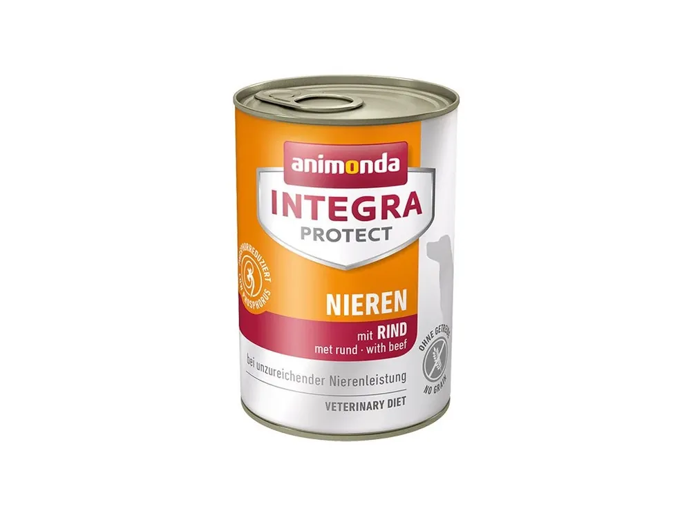 Animonda Integra Protect Dog Nieren - Hovězí 400g Akční Cena