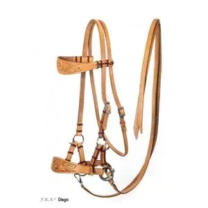 Western sidepull uzdečka F.R.A. Diego Novinka